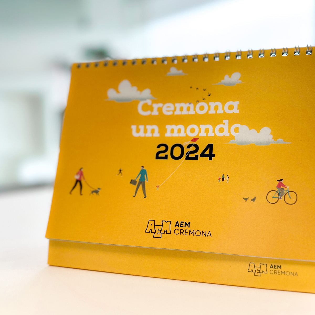 AEM Cremona calendario da tavolo 2024