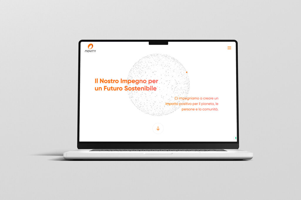 pagina novity benefit sito web