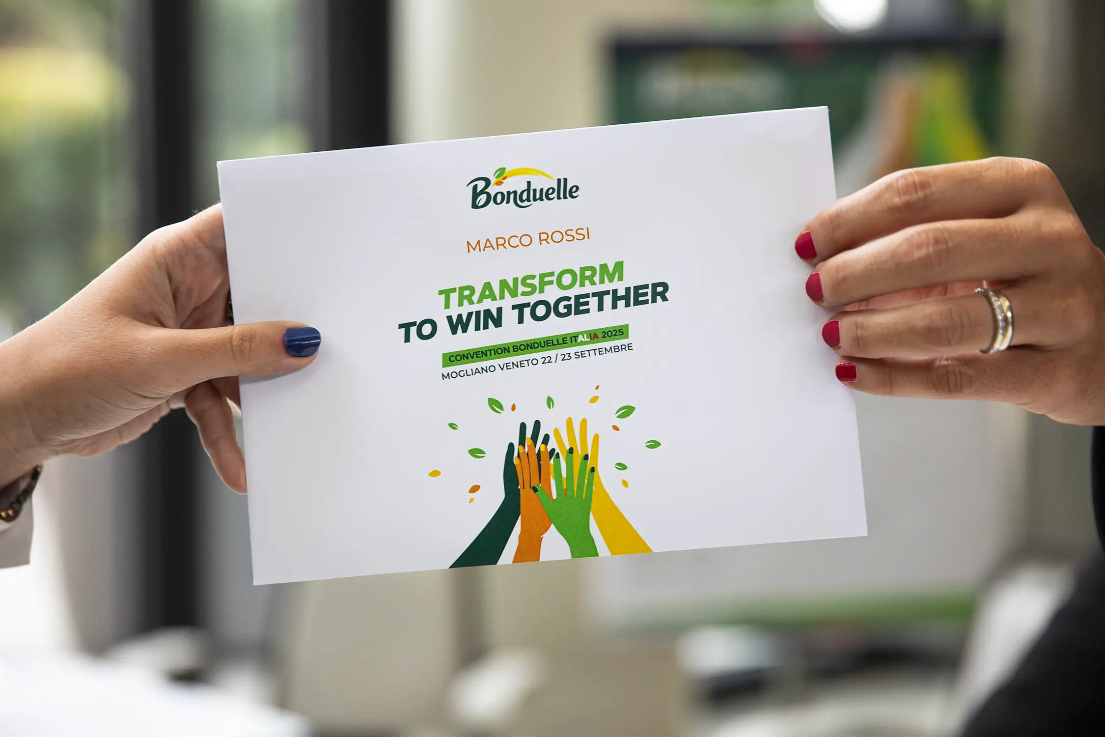 Bonduelle convention 2025 - invito