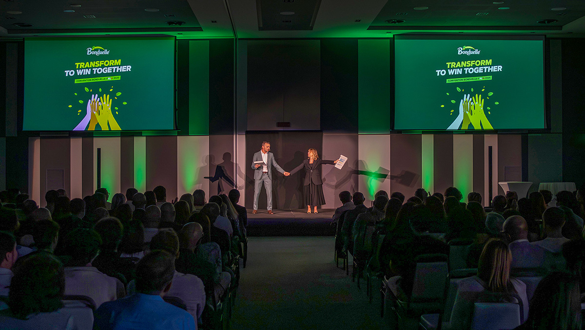Bonduelle convention 2025 - il palco