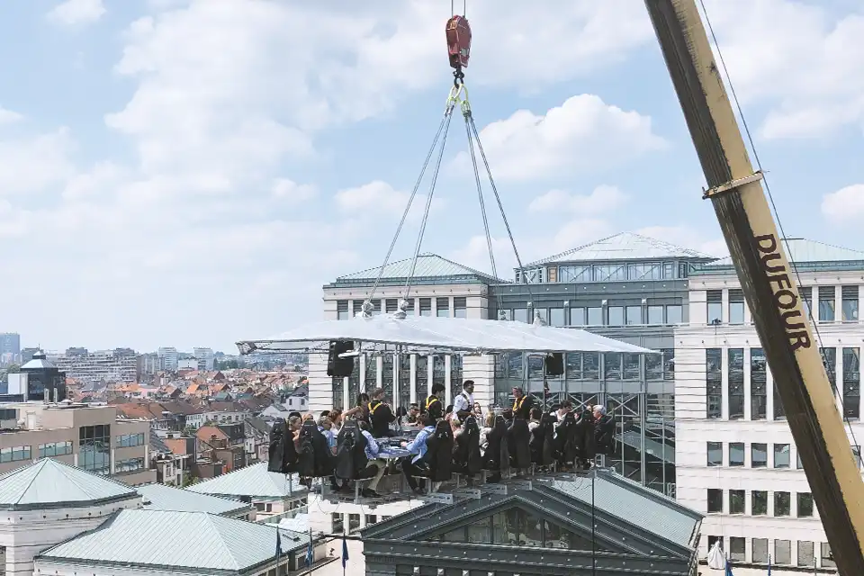 Schenk - evento dinner in the sky