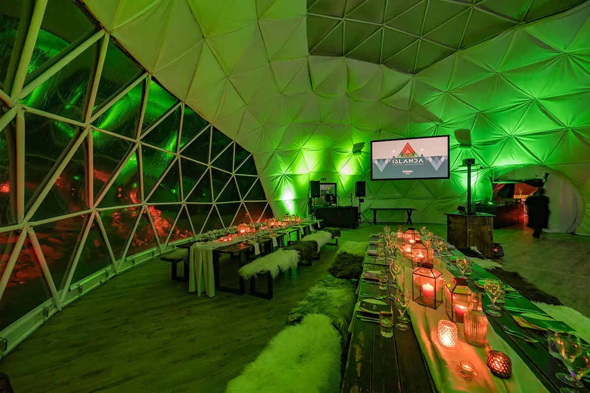 Basecamp in Islanda: cena finale per folletto