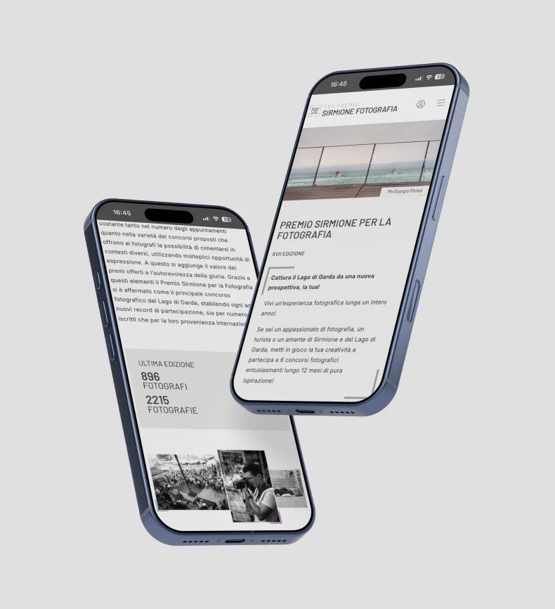 mockup floating mobile - sirmione fotografia home