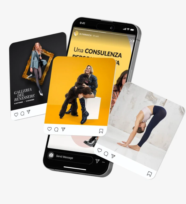 mockup social network solidea