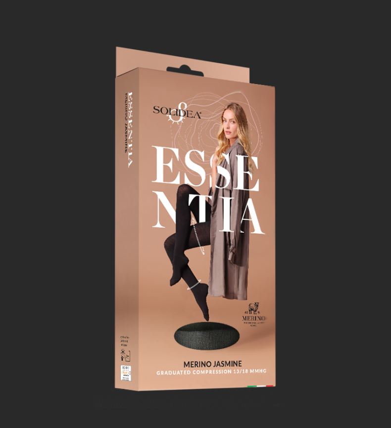 Solidea pack collant linea Essentia prodotto merino