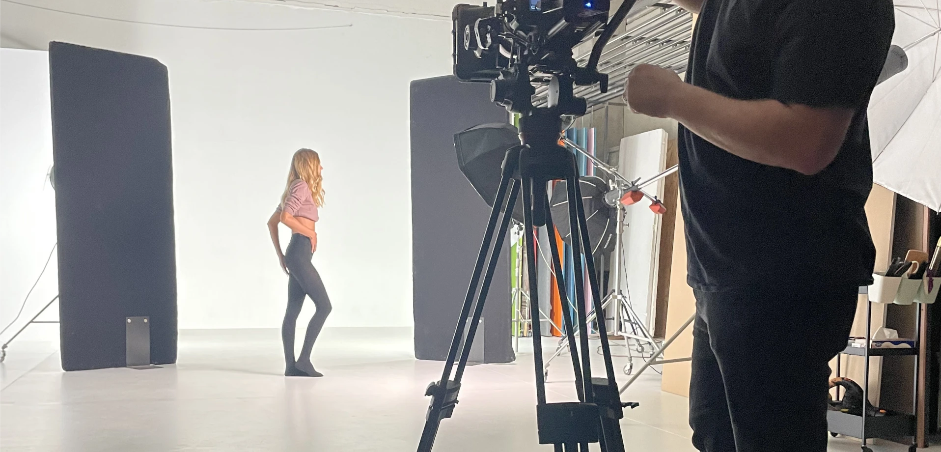 fotografia di shooting solidea in studio