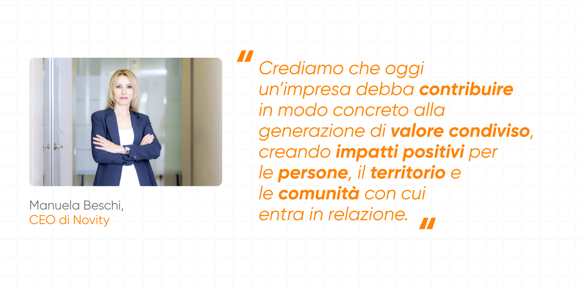 Manuela Beschi su Relazione d'Impatto