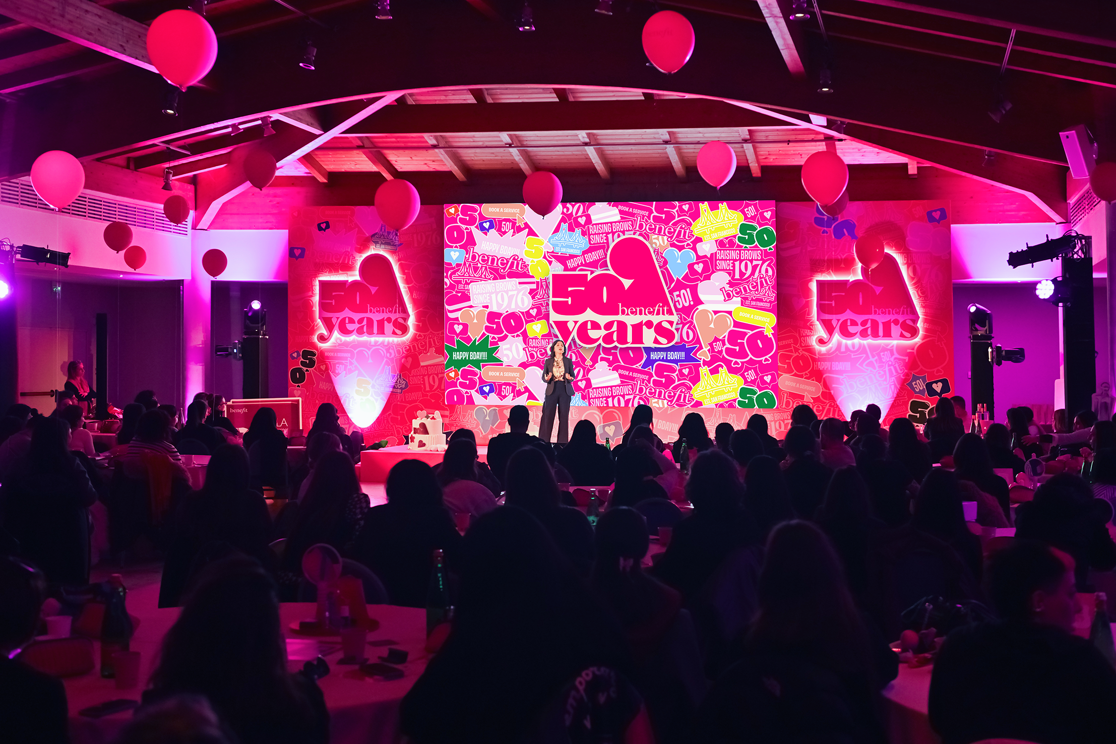 Palco Convention 50 anni Benefit