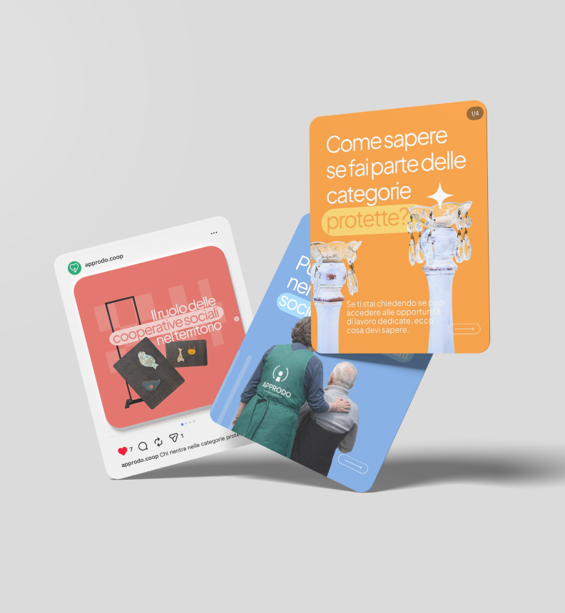 post instagram su cooperative sociali e protezione categorie protette
