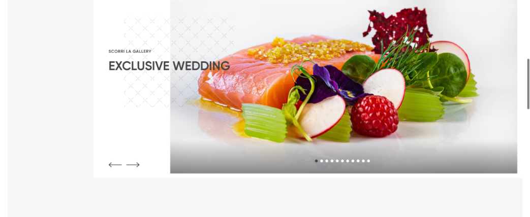 Food photography per il sito Artevento