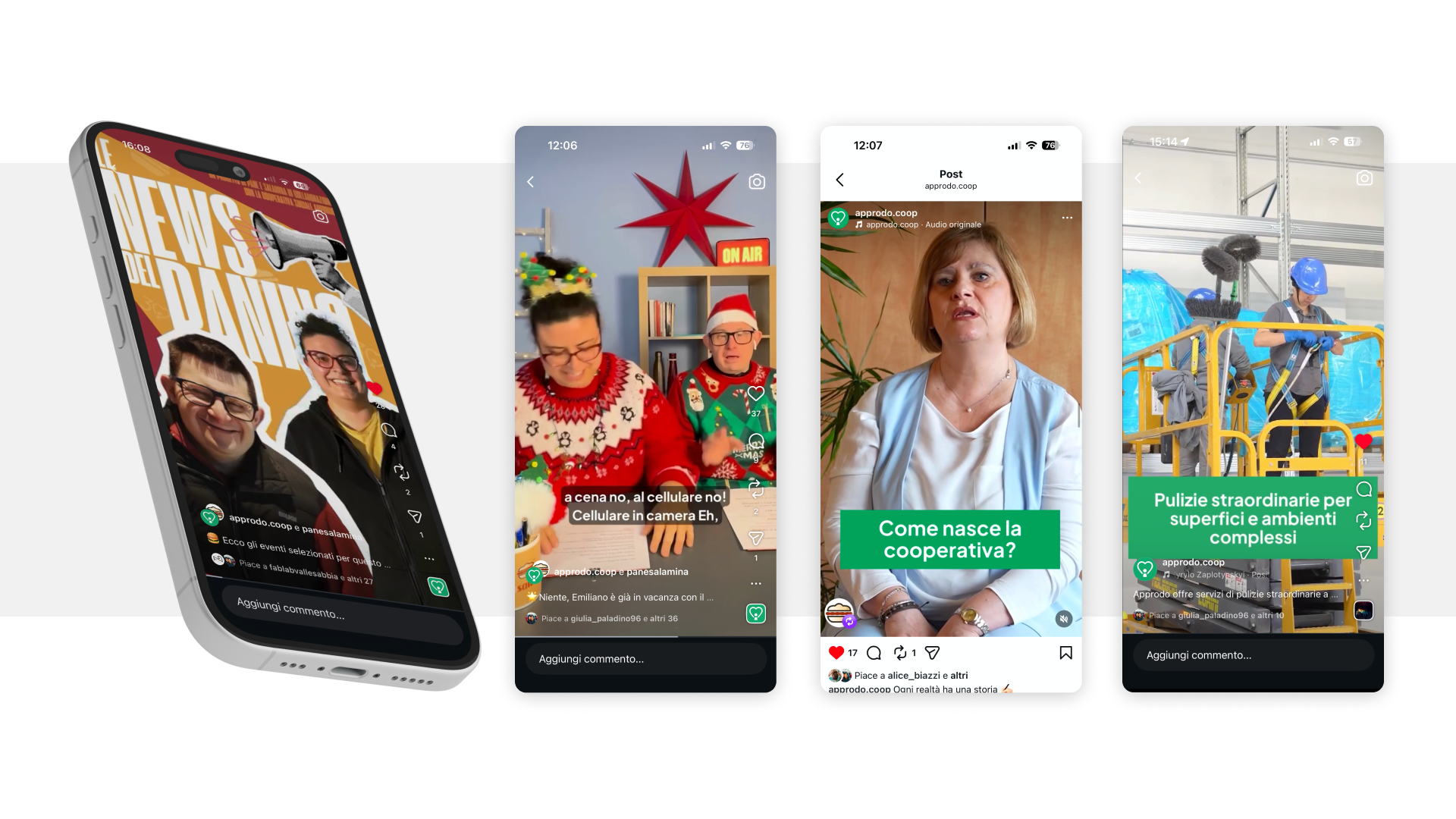 Video e contenuti su smartphone