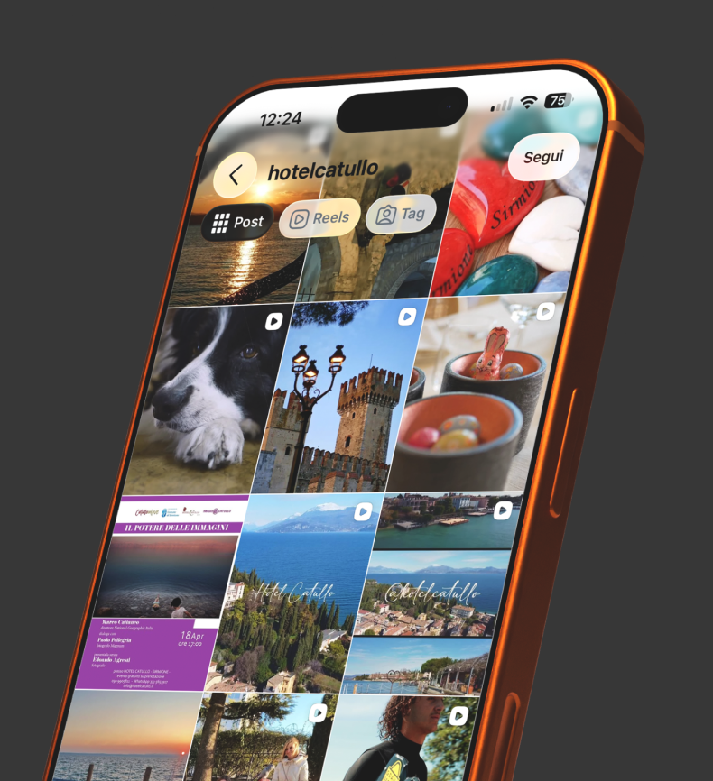 Feed Instagram di hotel catullo